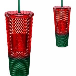 Disney Walt Disney World Mickey Christmas Ombre Starbucks Tumbler Cup